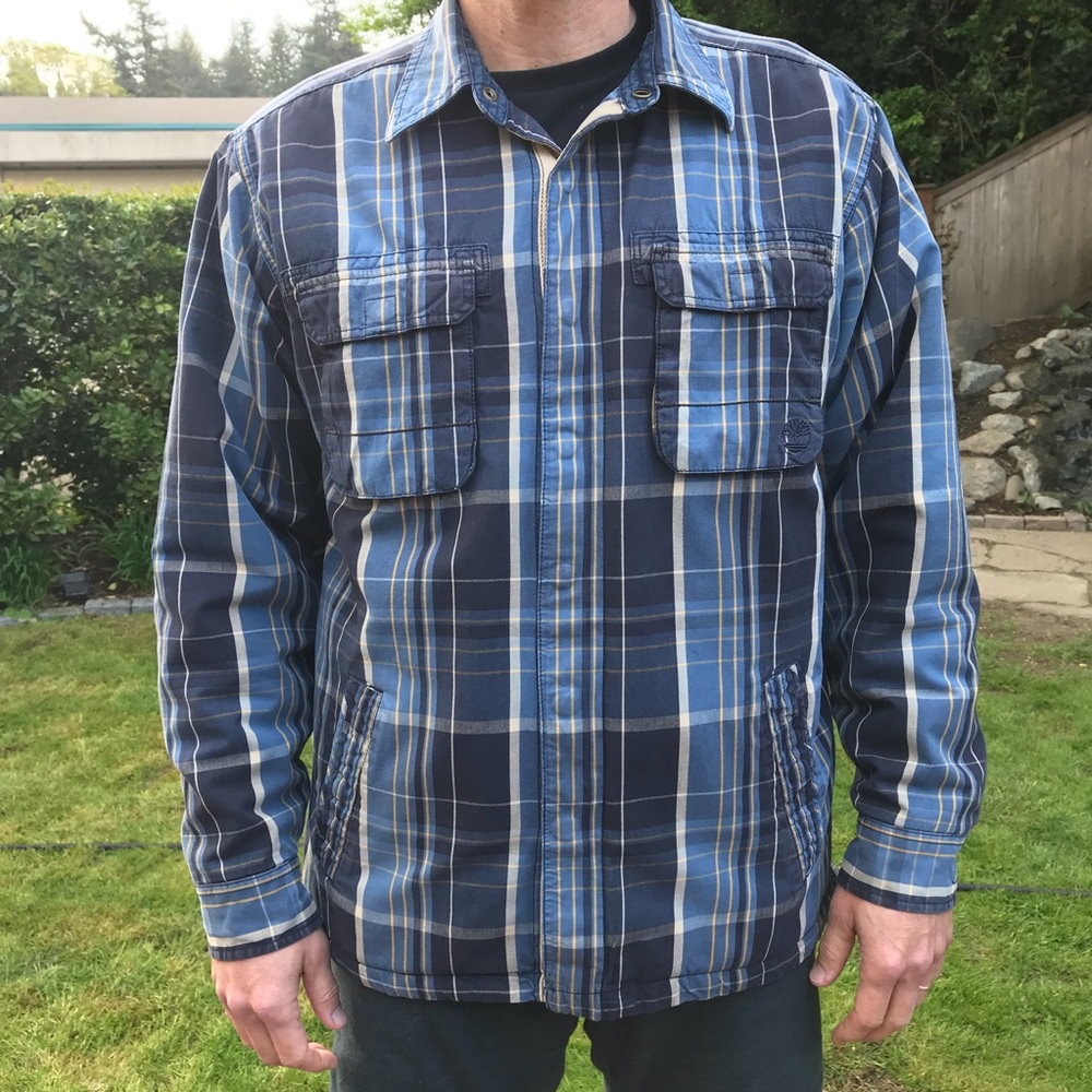 Timberland Men’s Quilted Overshirt L